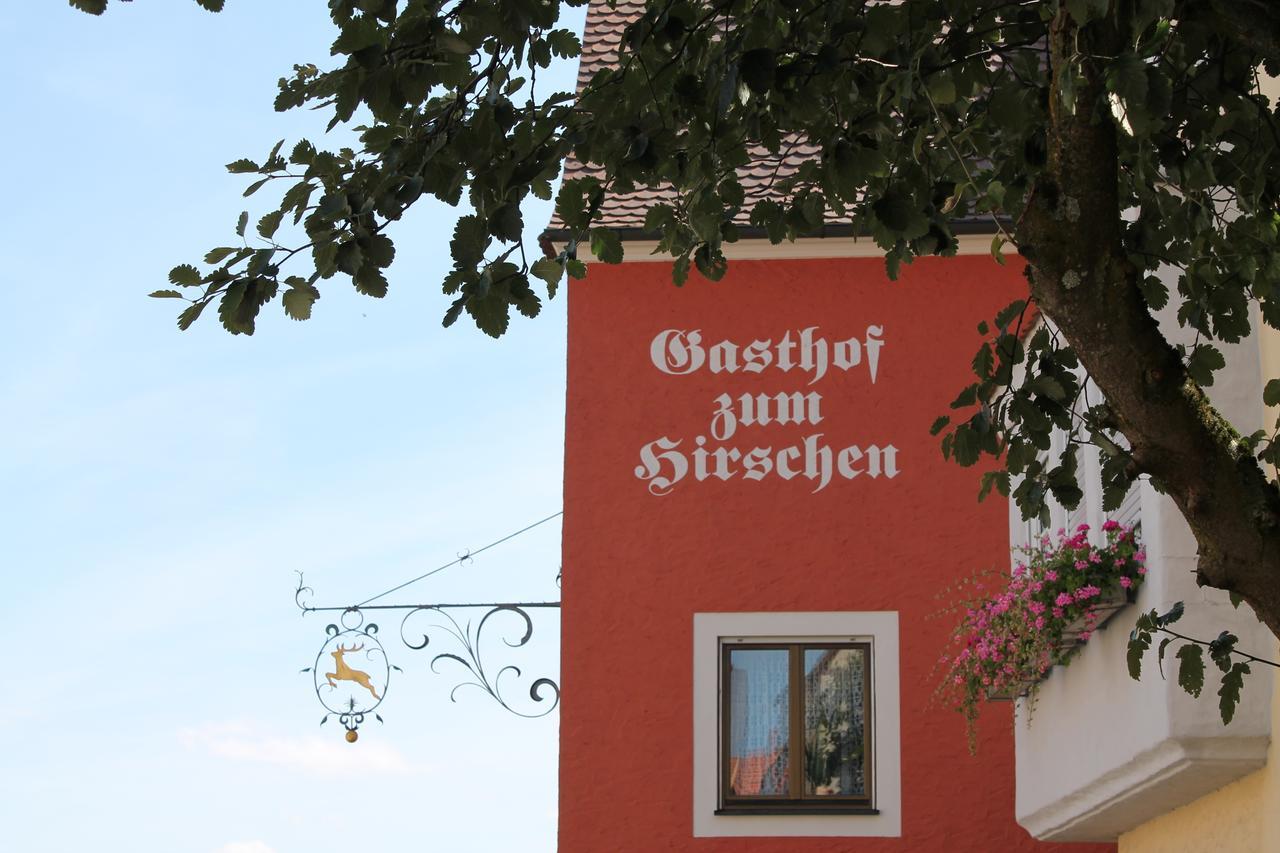 Hotel-Gasthof Zum Hirschen Durrwangen Exterior photo